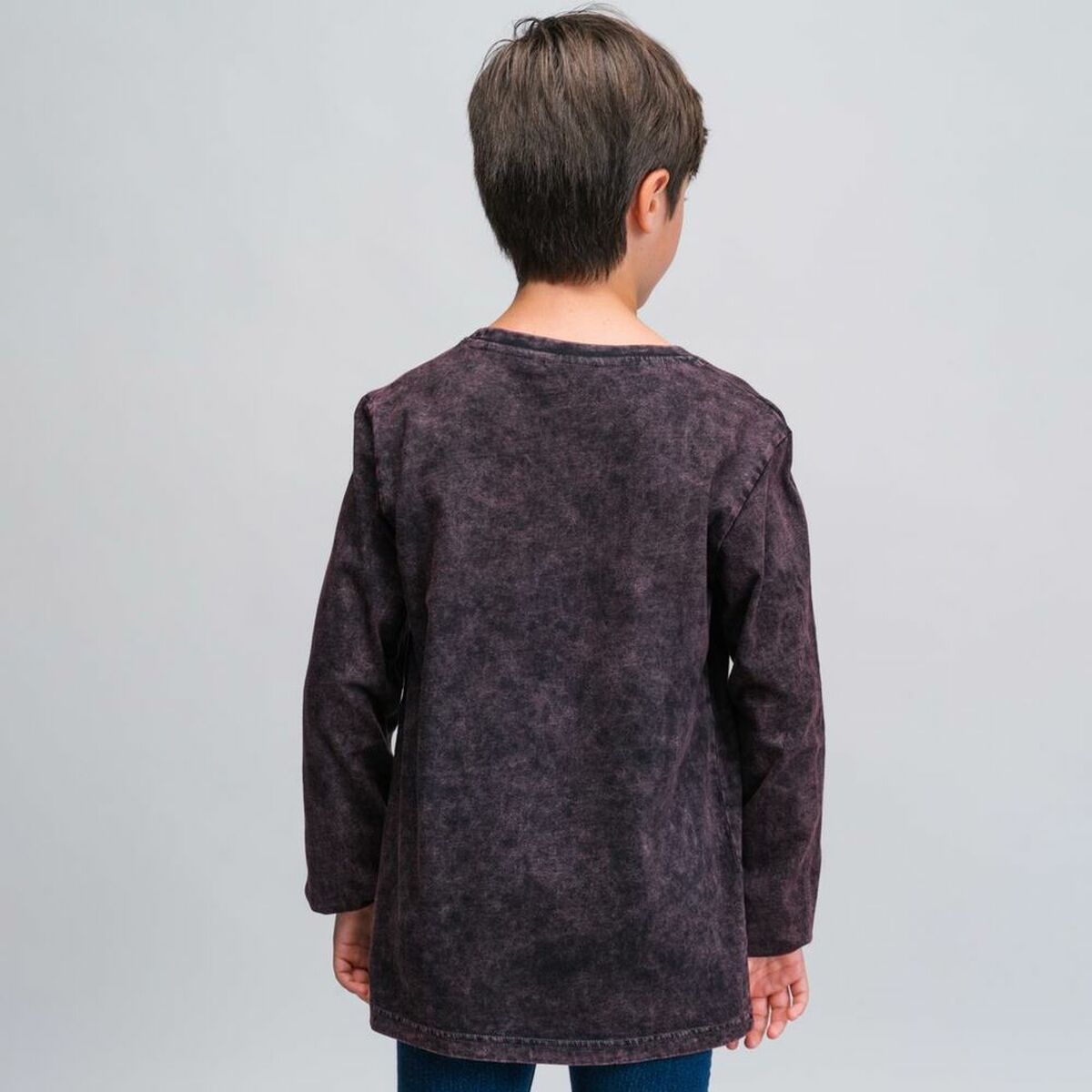Maglia a Maniche Lunghe Bambino Harry Potter Grigio Grigio scuro 5 S0729152_3