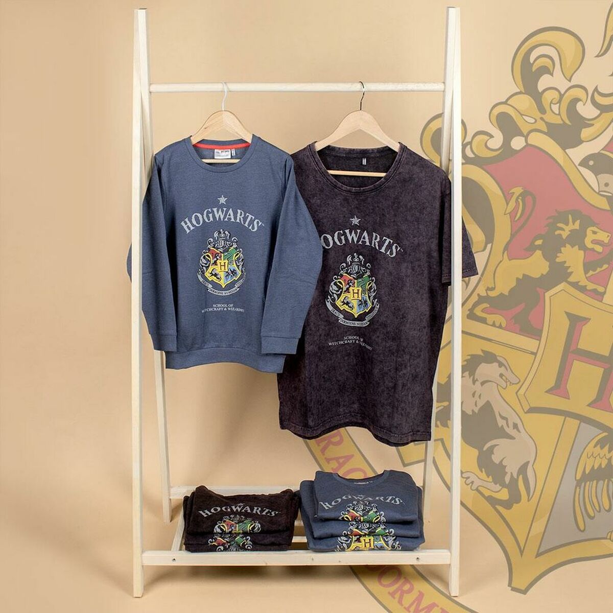 Maglia a Maniche Lunghe Bambino Harry Potter Grigio Grigio scuro 8 S0729152_6