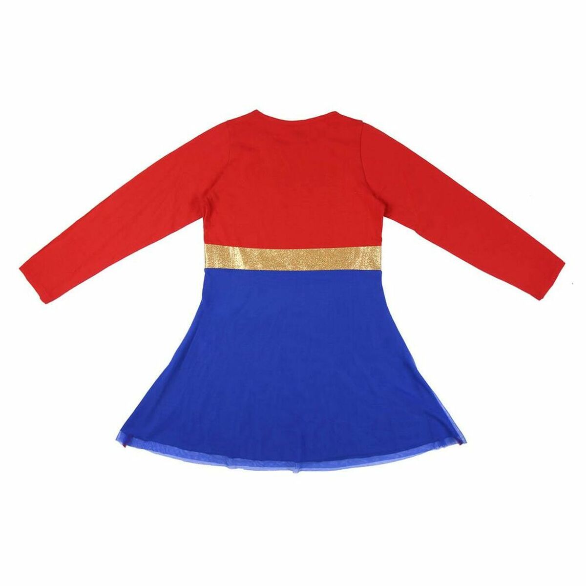 Vestito Wonder Woman Rosso 3 S0729162_1