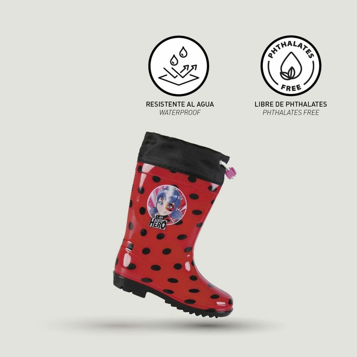 Stivali da pioggia per Bambini Lady Bug Rosso 13 S0727532_11