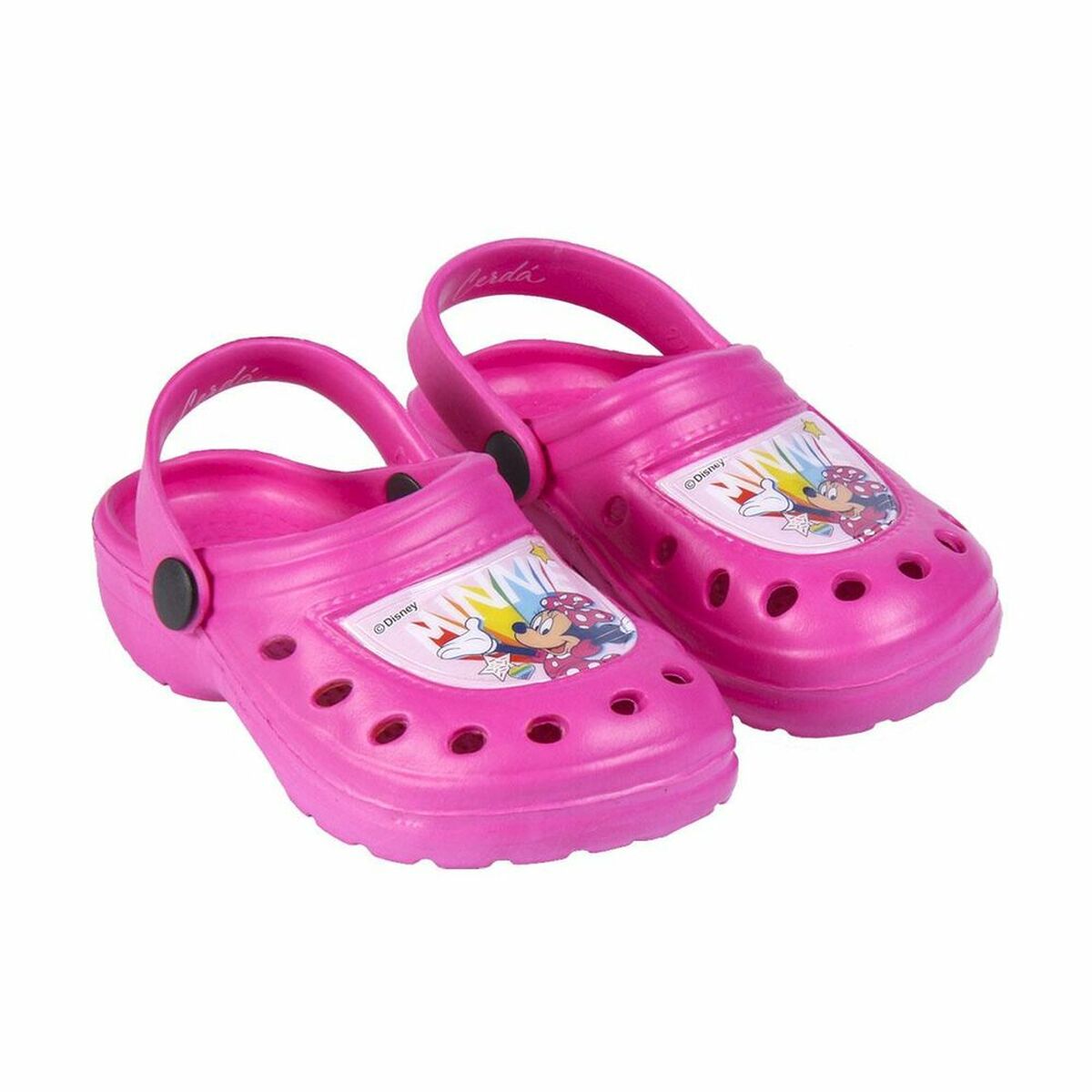 Ciabatte Chiuse Minnie Mouse Fucsia 2 S0730661_0