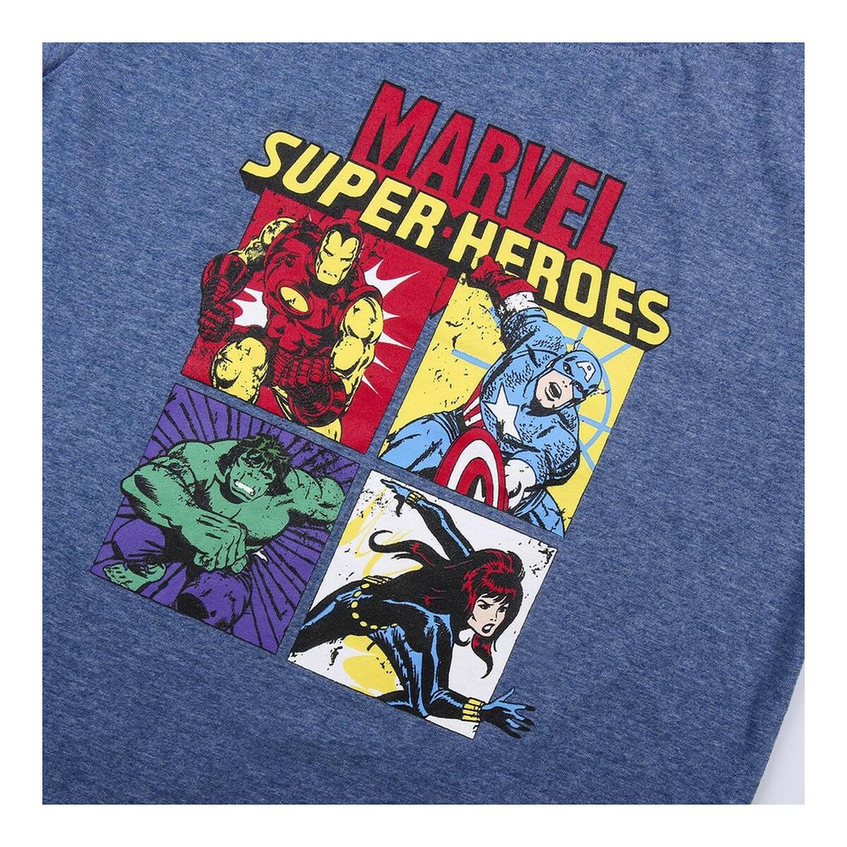 Set di Indumenti Marvel Blu scuro 4 S0731957_2