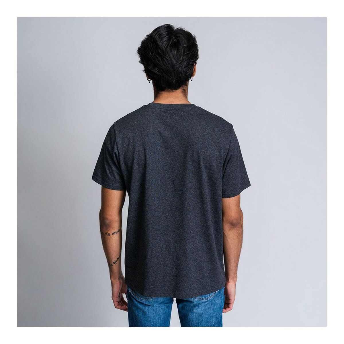 Maglia a Maniche Corte Uomo The Mandalorian Nero Adulti 8 S0730049_6