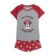 Pigiama Estivo Minnie Mouse Rosso Donna Grigio 1 S0731124_0
