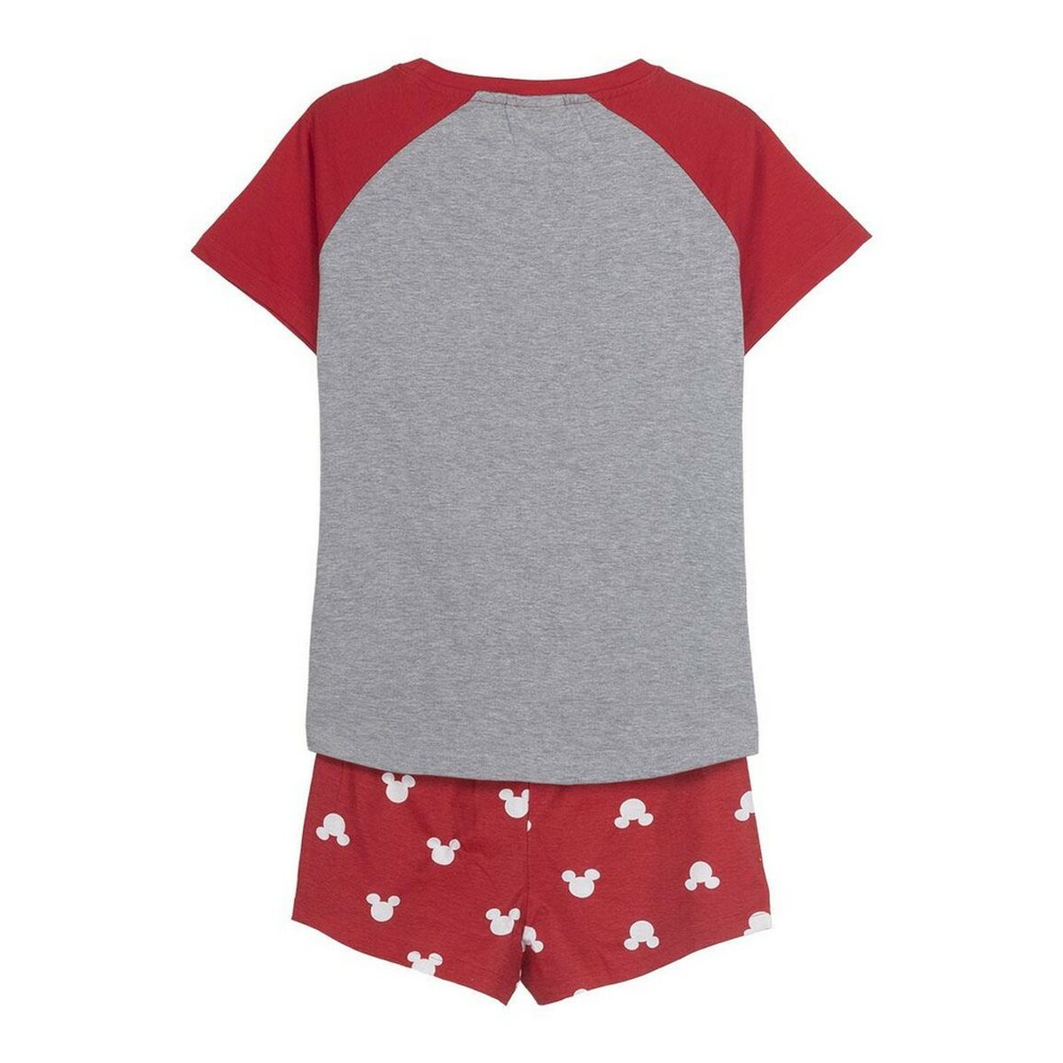Pigiama Estivo Minnie Mouse Rosso Donna Grigio 7 S0731124_5