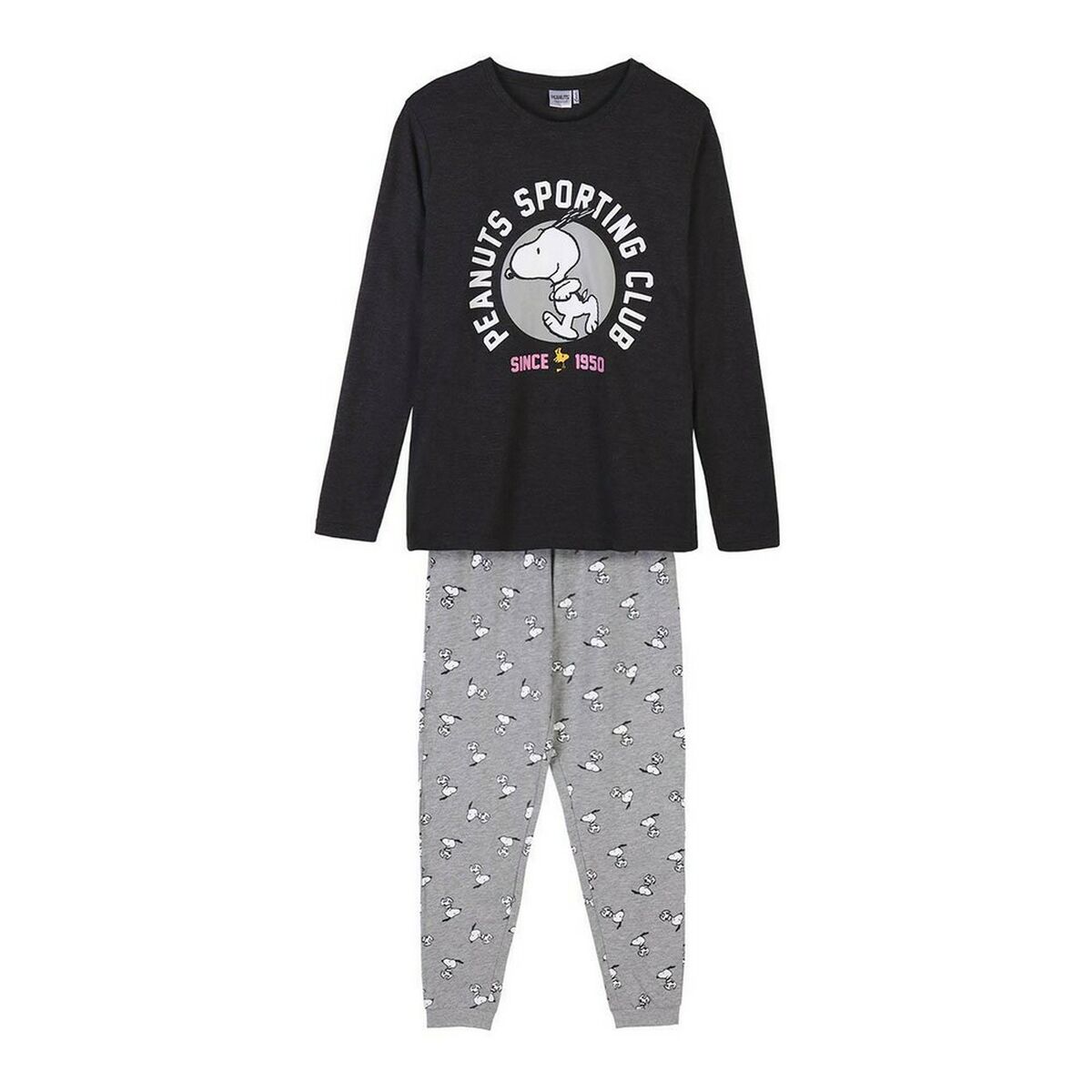 Pigiama Snoopy Grigio Donna 2 S0733026_0