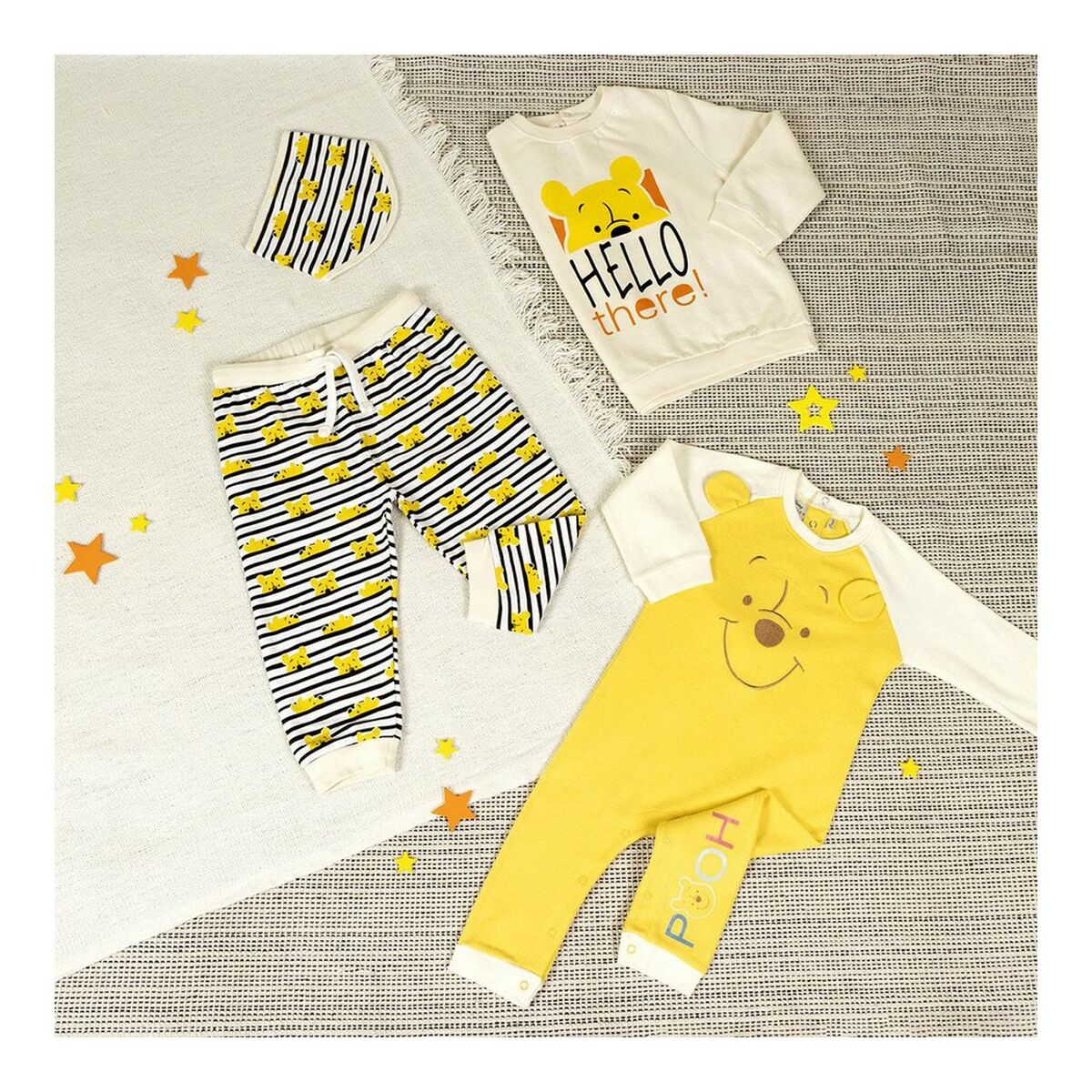Tutina a Maniche Lunghe per Bambini Disney Grigio 3 S0731967_1