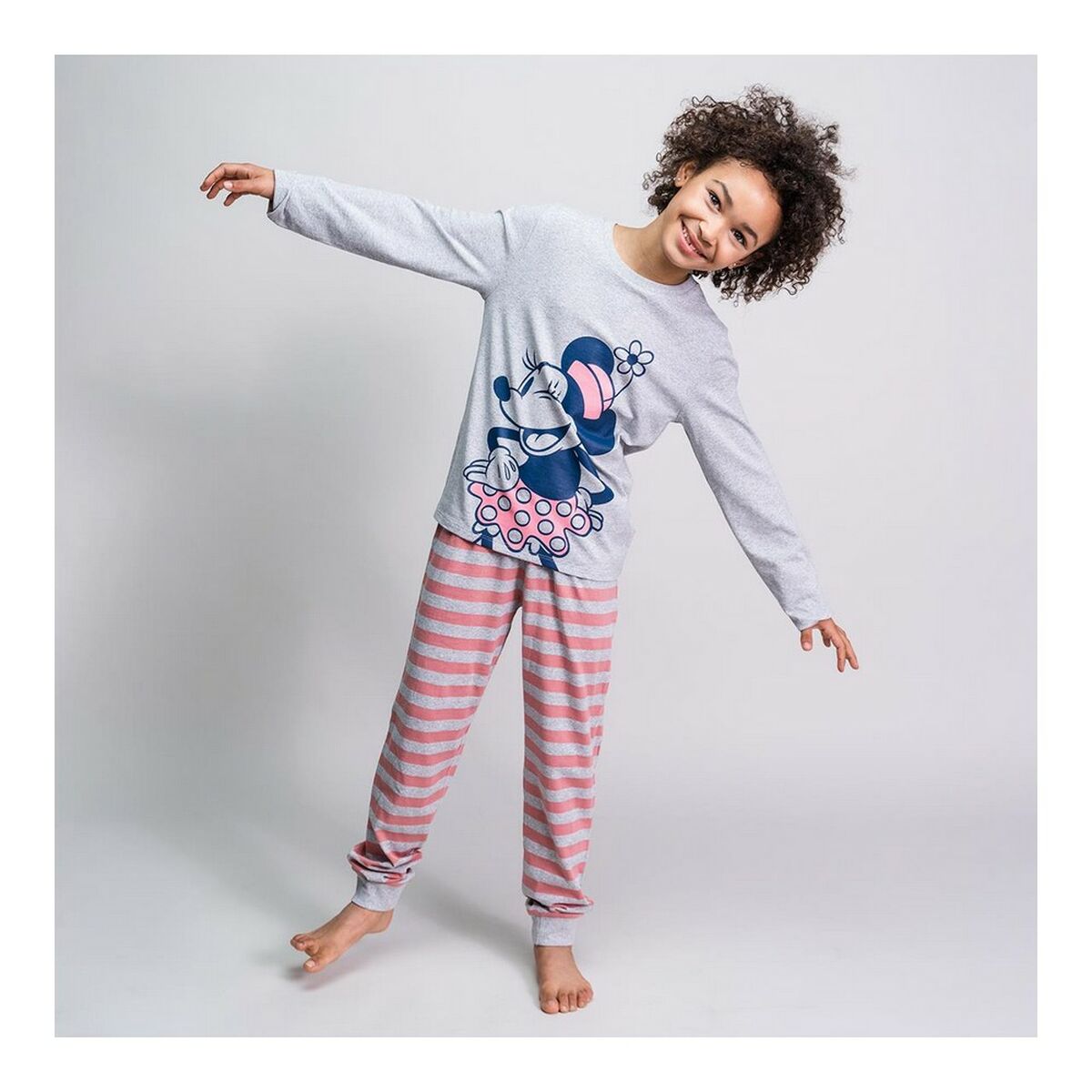 Pigiama Per bambini Minnie Mouse Grigio 3 S0731964_1