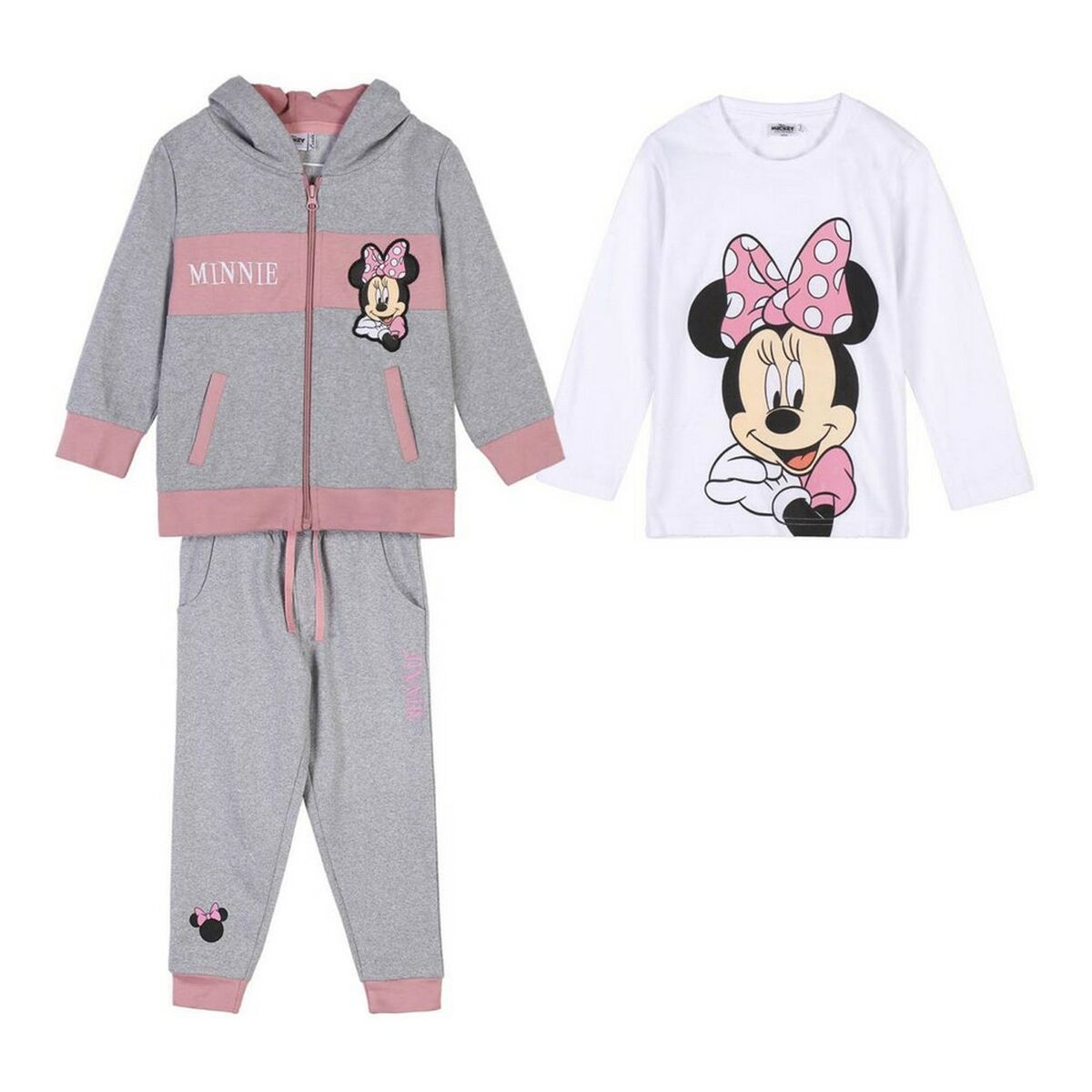 Tuta da Bambini Minnie Mouse Grigio 2 S0733037_0
