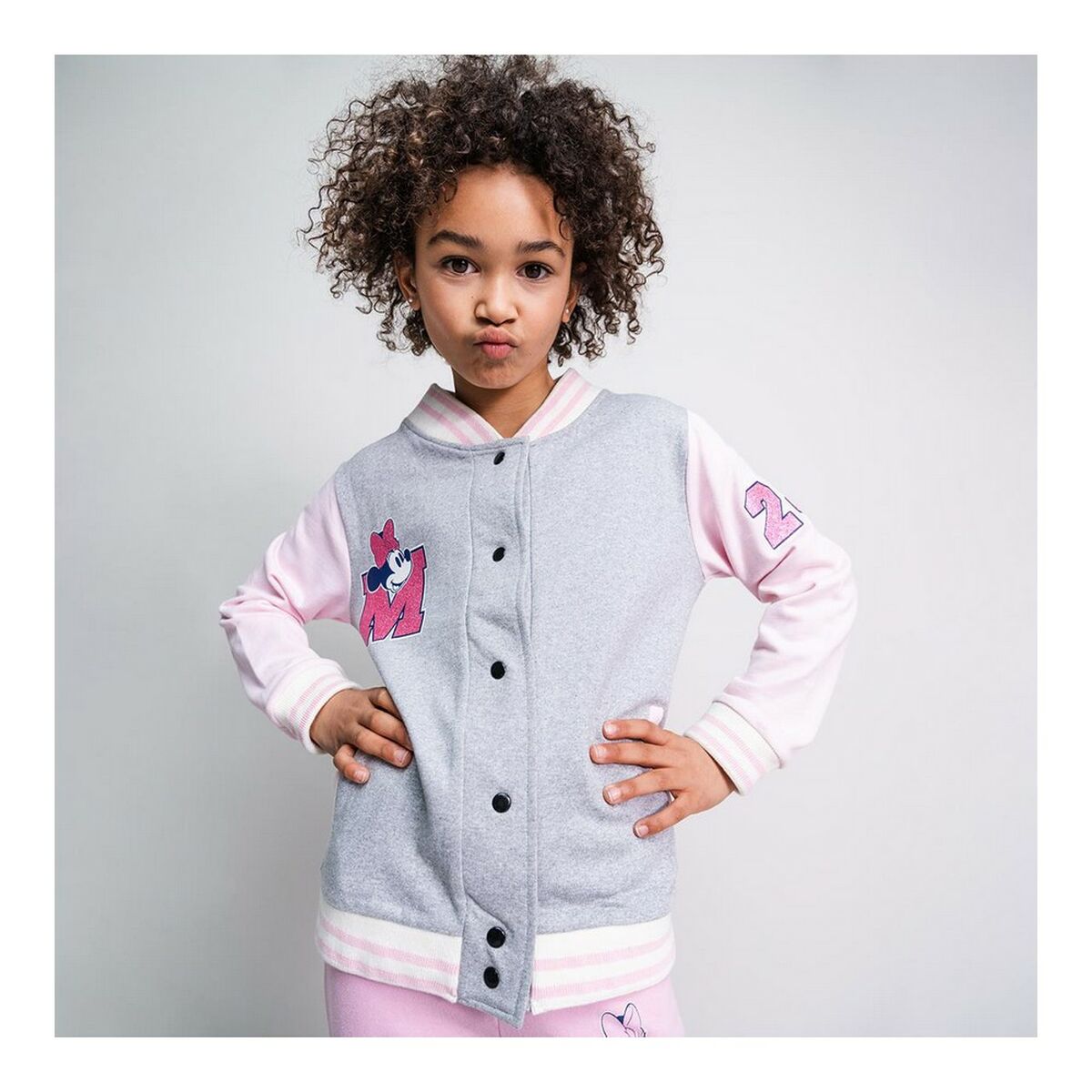 Giacca per bambini Minnie Mouse Grigio 3 S0733047_1