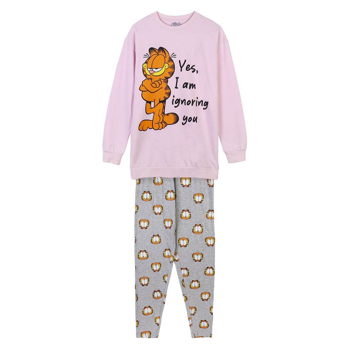 Pigiama Garfield Rosa chiaro 2 S0734578_0
