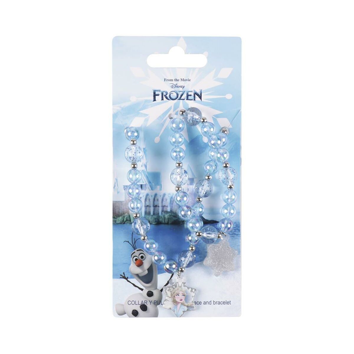 Set di Collana e Bracciali Frozen Azzurro 2 Pezzi 5 S2444308_3