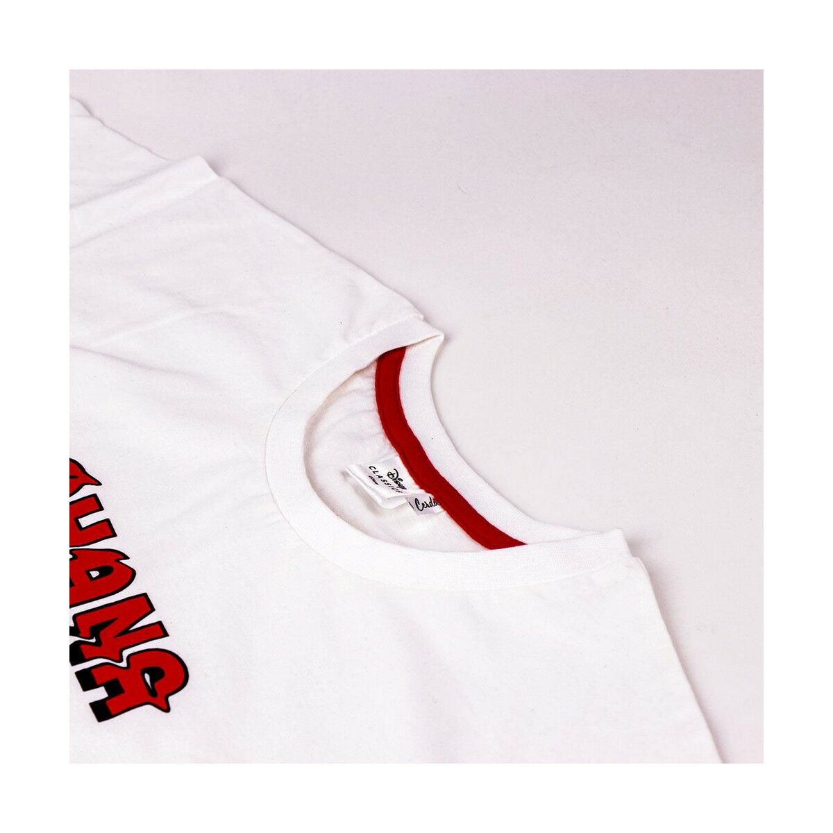 Maglia a Maniche Corte Donna Stitch Bianco 4 S0735880_2
