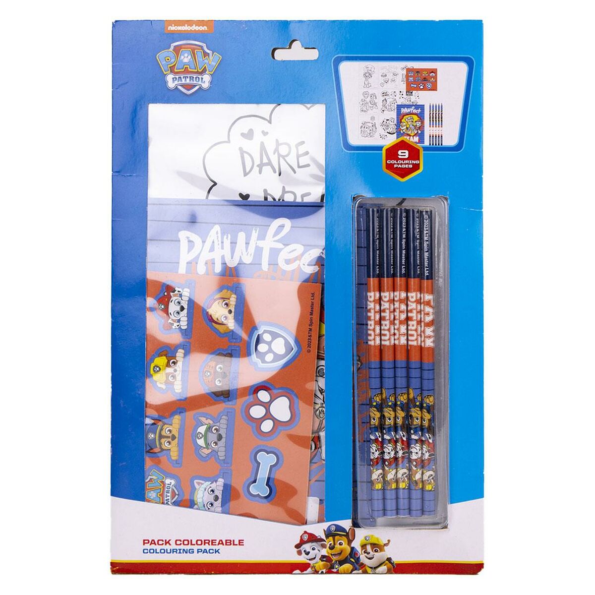 Set di Cancelleria The Paw Patrol Azzurro 2 S0737228_0
