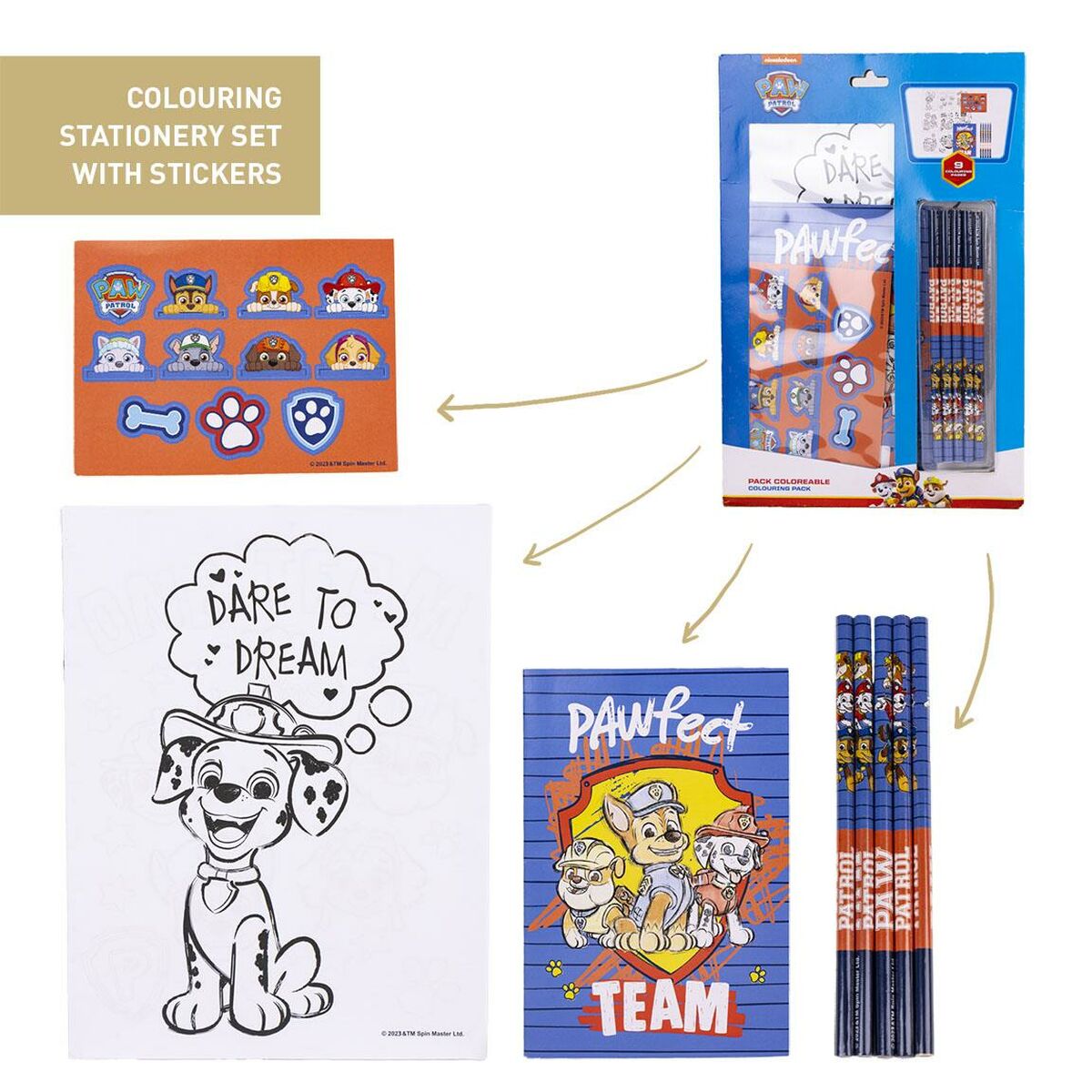 Set di Cancelleria The Paw Patrol Azzurro 6 S0737228_4