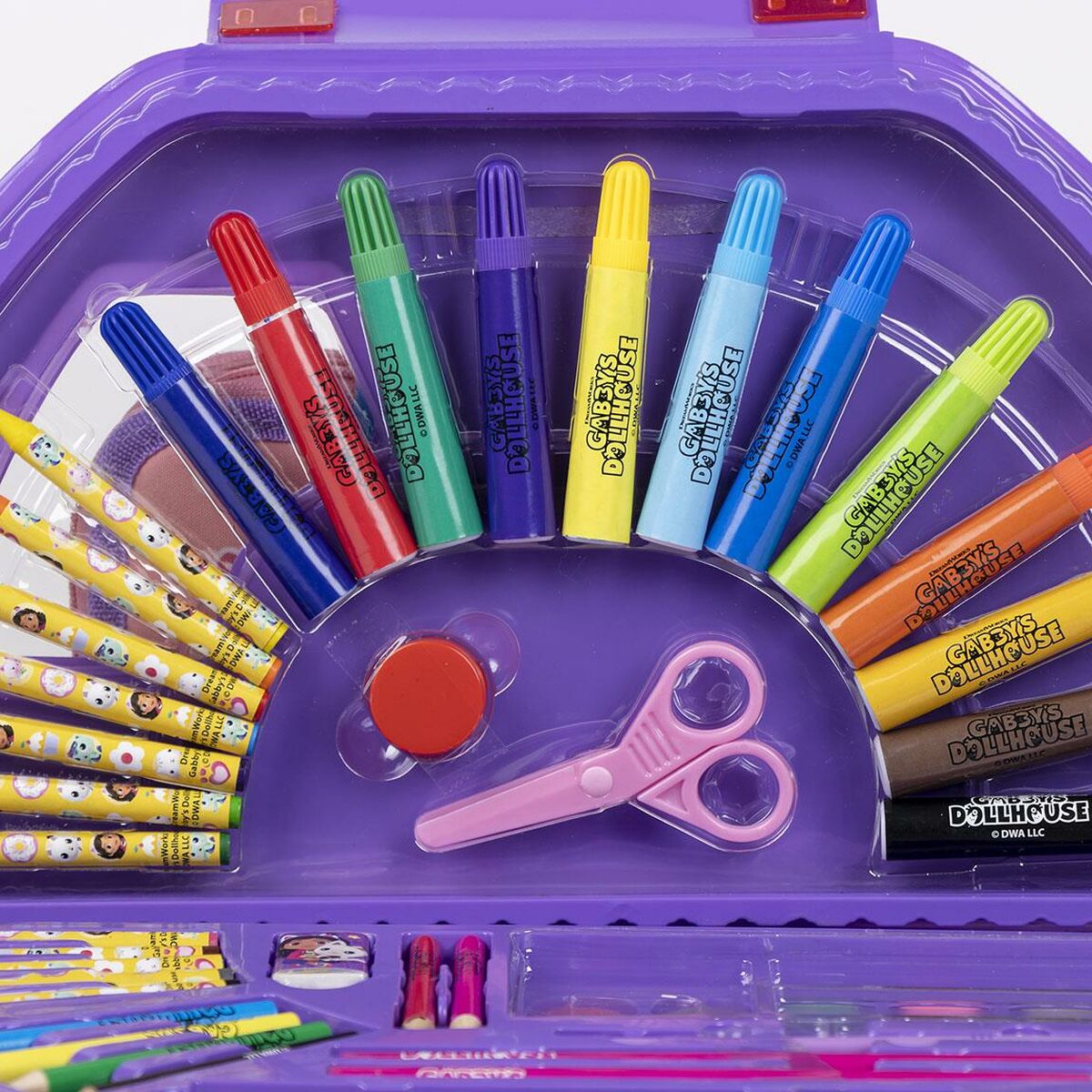 Set di Cancelleria Gabby's Dollhouse Multicolore 50 Pezzi 4 S0738292_2