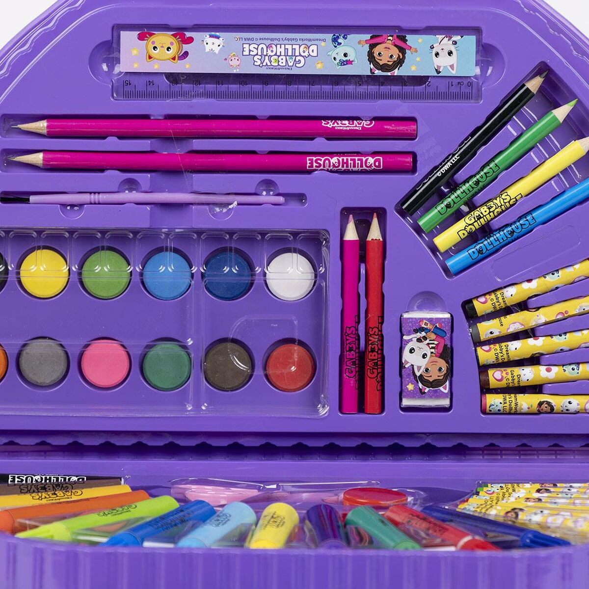 Set di Cancelleria Gabby's Dollhouse Multicolore 50 Pezzi 7 S0738292_5