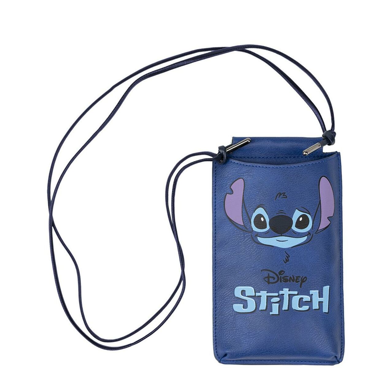 Borsa per Cellulare Stitch Azzurro 10 X 18 X 1 CM 2 S0738141_0