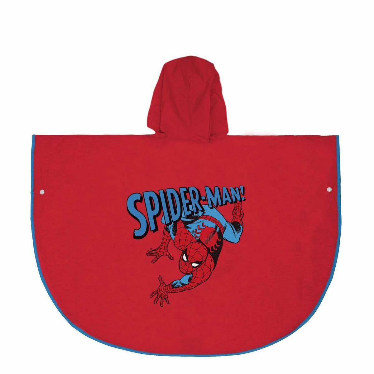 K-Way Impermeabile con Cappuccio Spider-Man Rosso 4 S0737975_2