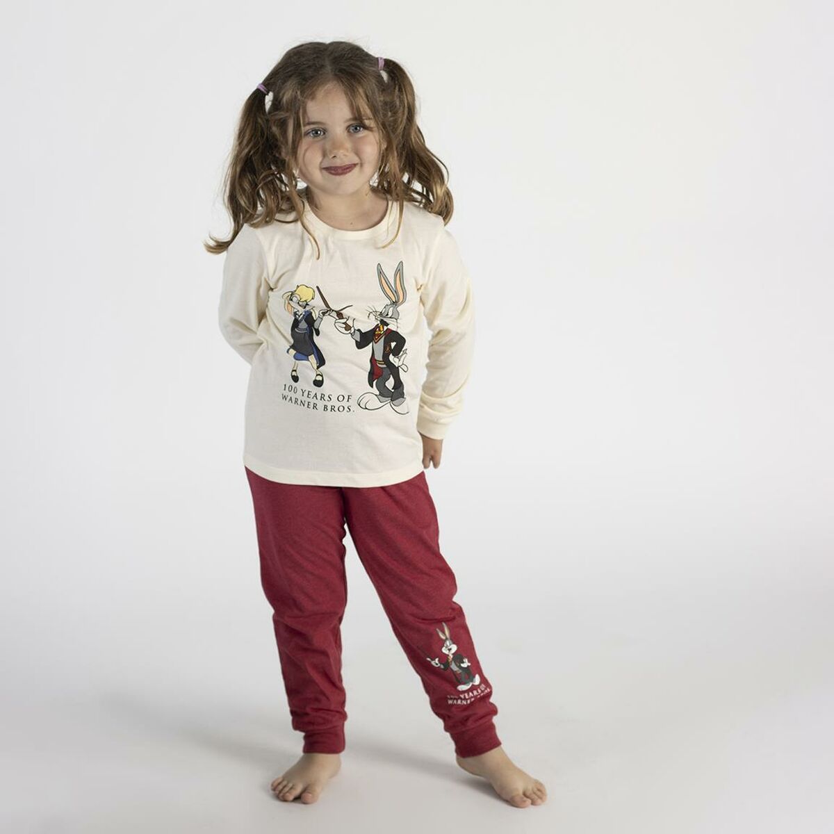 Pigiama Per bambini Warner Bros Rosso Beige 6 S0737240_4