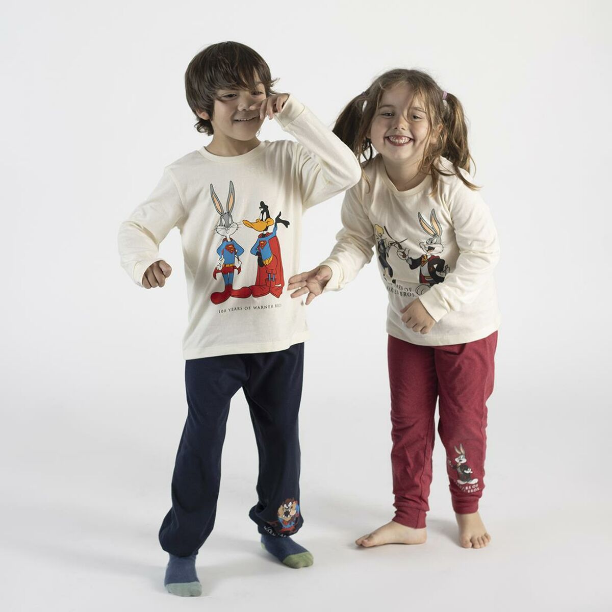 Pigiama Per bambini Warner Bros Rosso Beige 8 S0737240_6