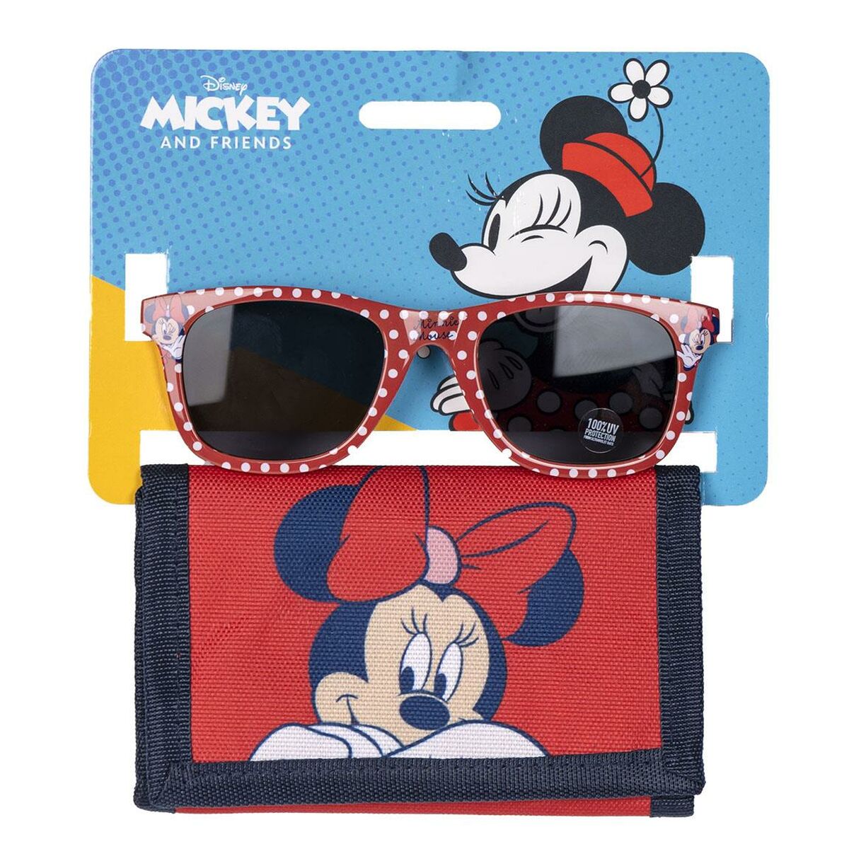 Set di occhiali da sole e portafoglio Minnie Mouse 2 Pezzi Rosso 2 S0738883_0