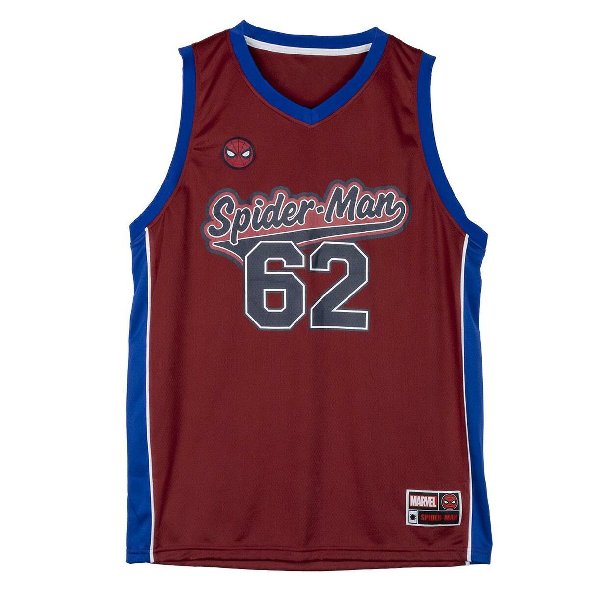 Maglia da basket Spider-Man Rosso Unisex 2 S0741268_0