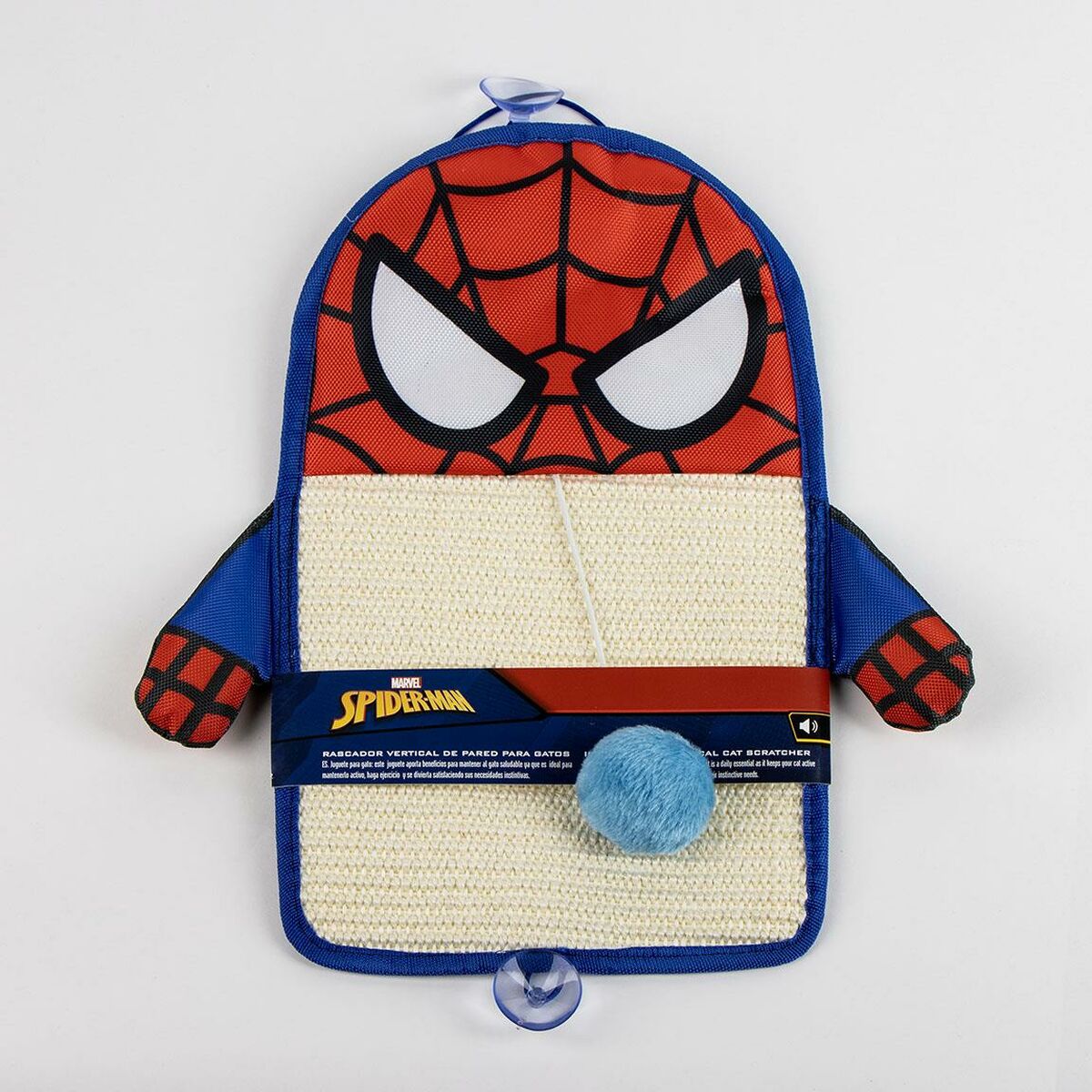 Tiragraffi per Gatti Spider-Man Rosso Multicomposizione 23 x 29,5 x 0,5 cm 6 S0741976_4