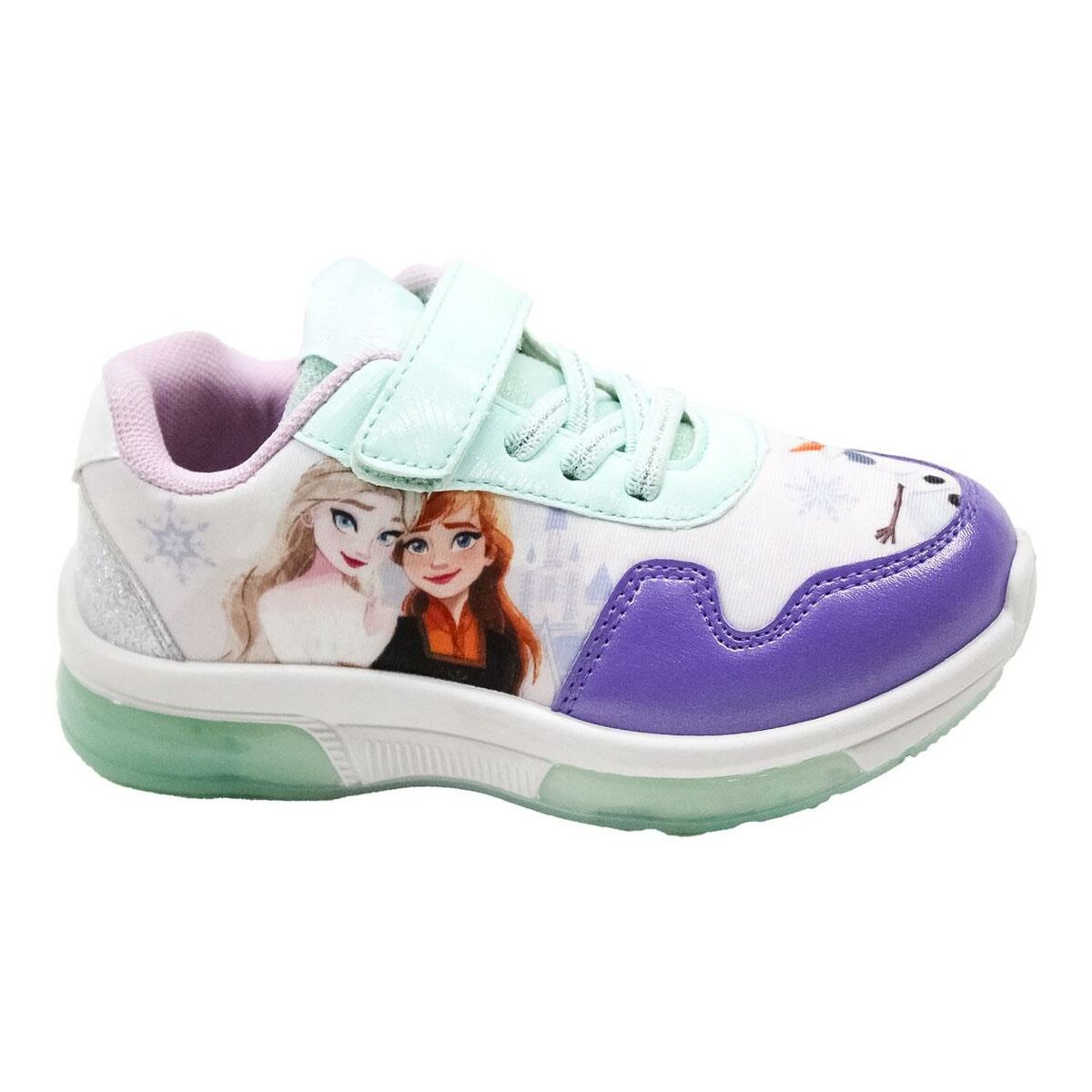 Scarpe Sportive con LED Frozen Viola Luci LED 2 S0743202_0