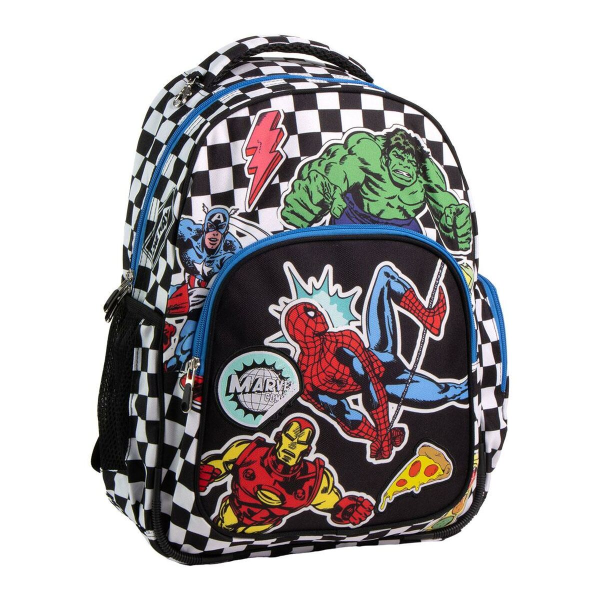 Zaino Scuola The Avengers Nero 34 x 5,5 x 44 cm 2 S0743232_0