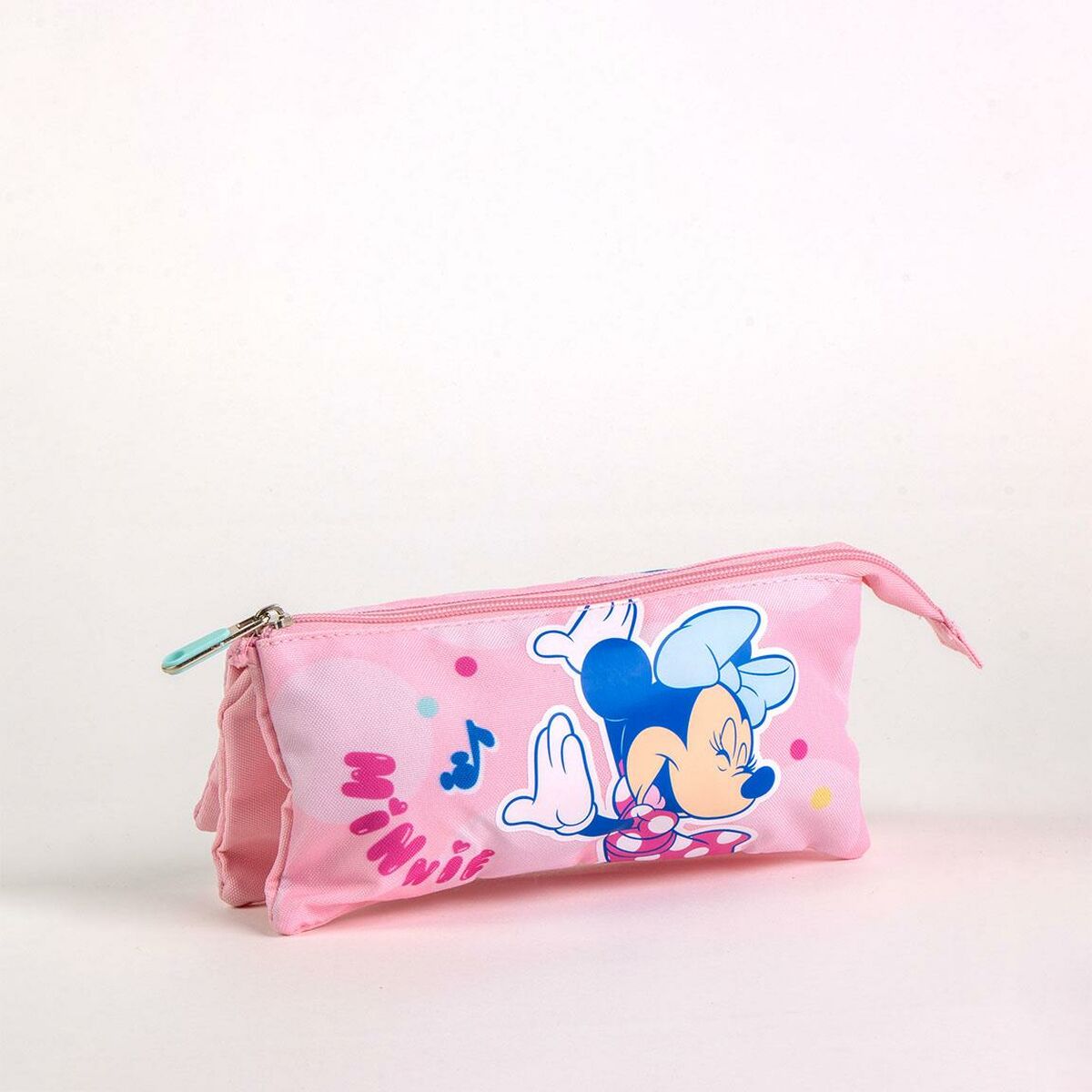 Astuccio Scuola Minnie Mouse Rosa 12 x 3 x 22,5 cm 5 S0743242_3