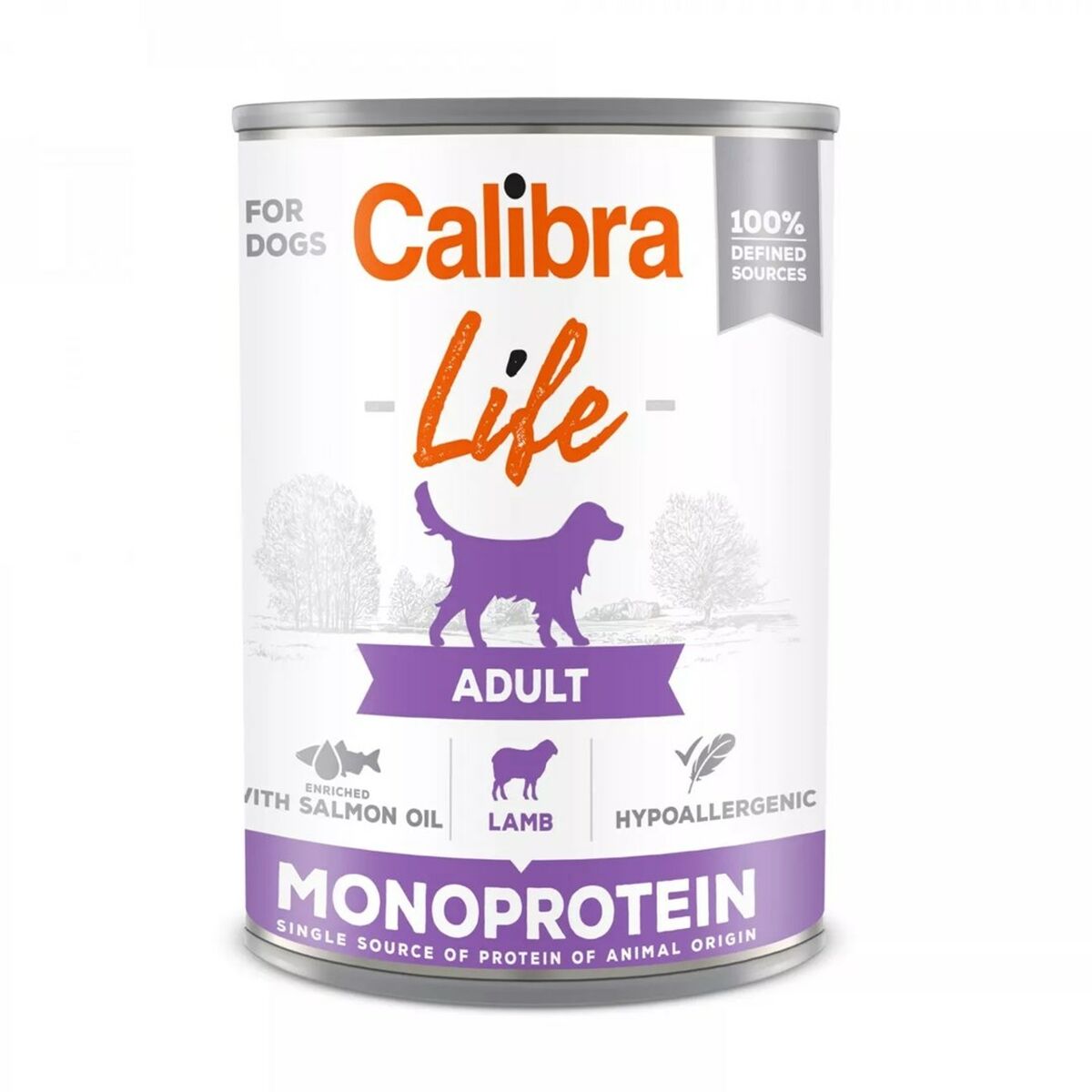 Cibo umido Calibra CALIBRA Life Adult Monoprotein Lamb 400 g 2 S91102105_0