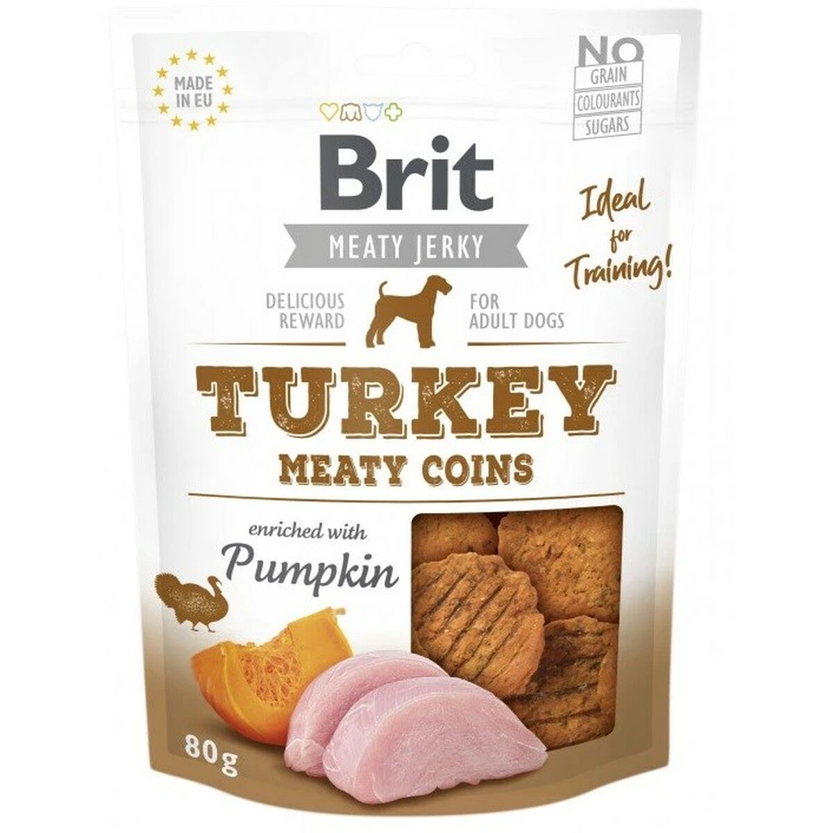 Snack per Cani Brit Turkey Meaty coins Tacchino 200 g 3 S9111183_1