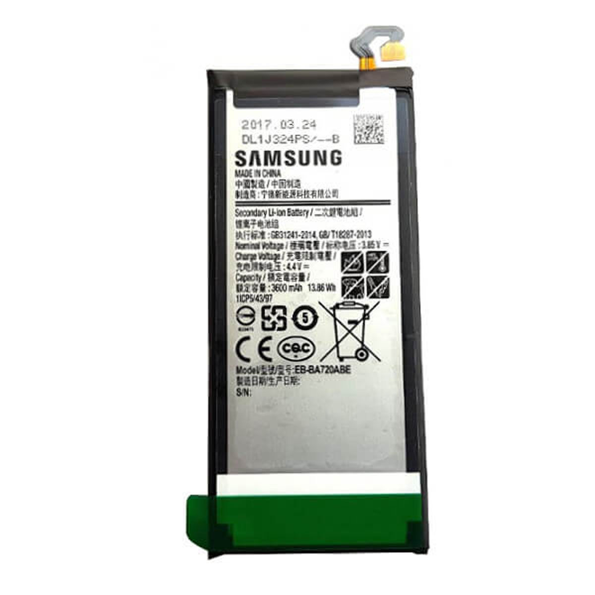 Batteria per Cellulare Samsung EB-BA720ABE 2 M0800876_0