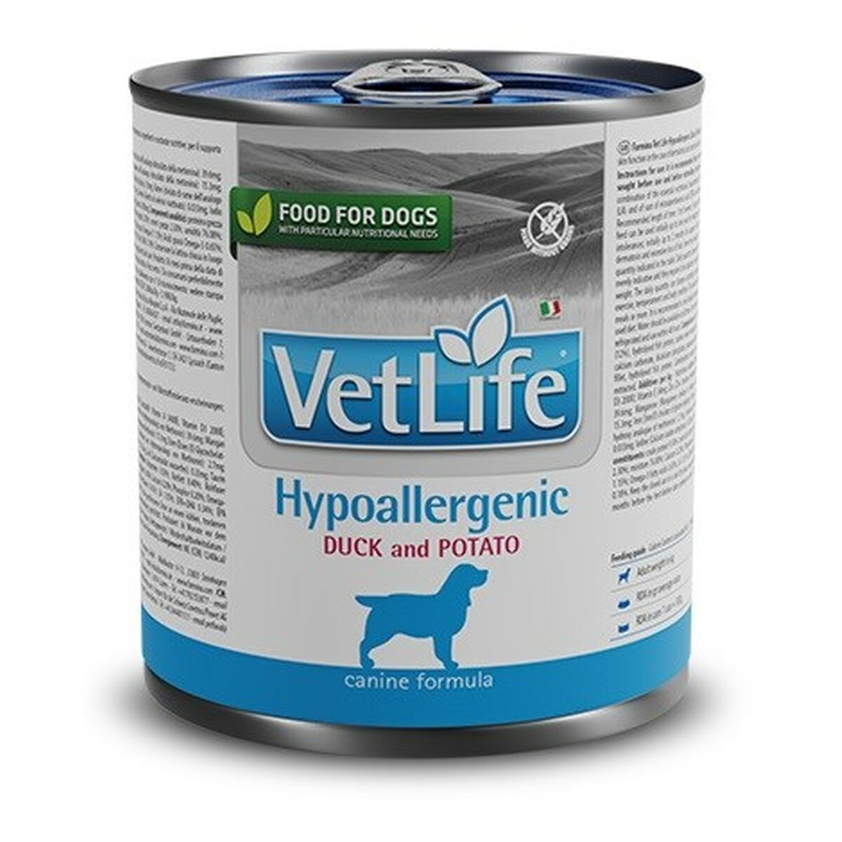 Cibo umido Farmina Vet Life Hypoallergenic Anatra Maiale Patata dolce 300 g 2 S9132415_0
