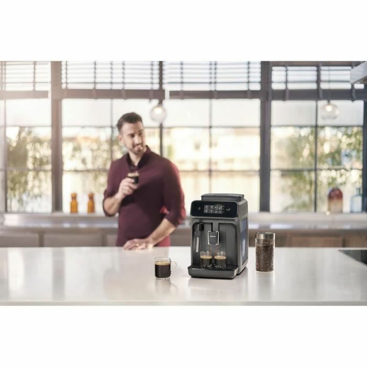 Caffettiera superautomatica Philips EP1224/00 Nero 1500 W 15 bar 1,8 L 3 S9167675_1