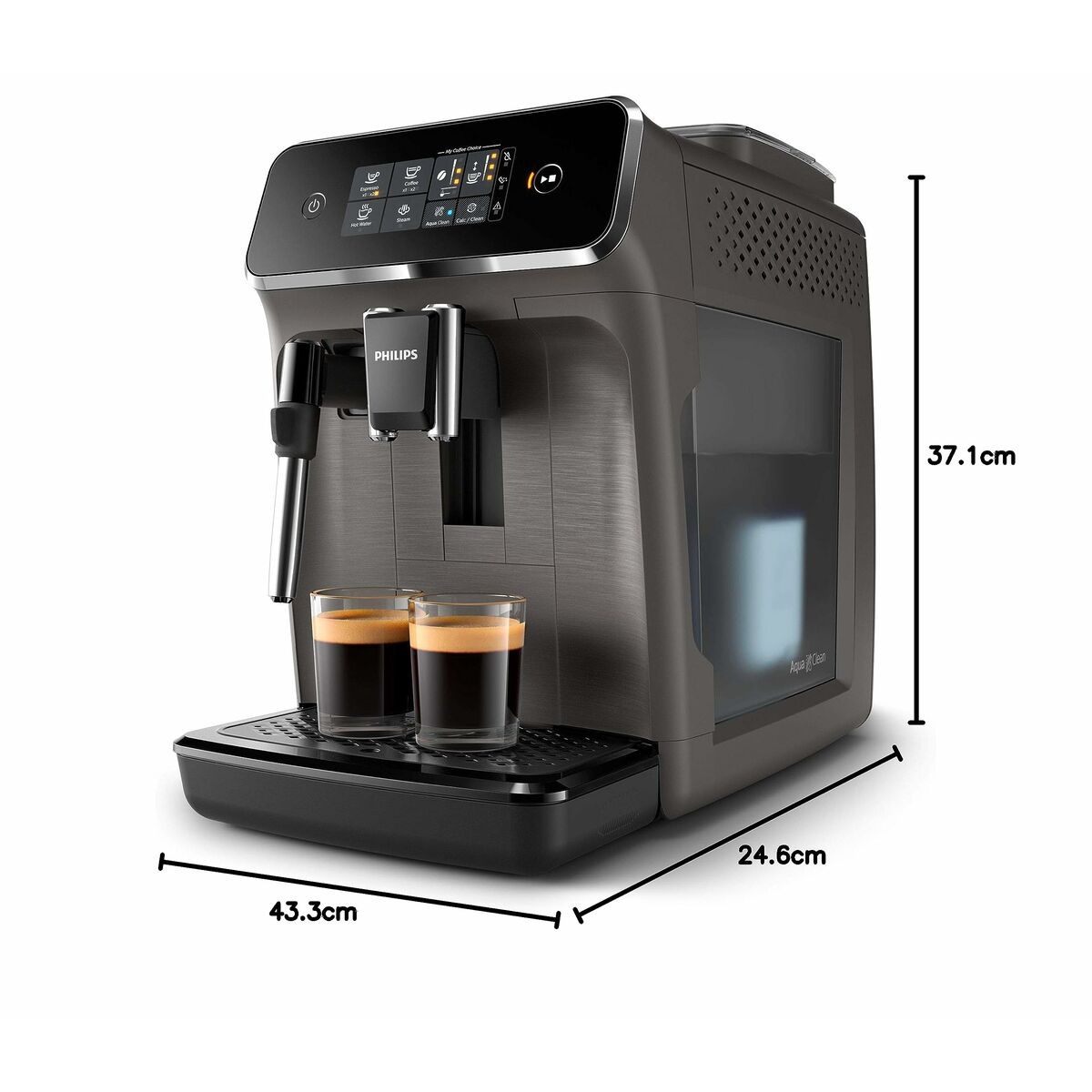 Caffettiera superautomatica Philips EP2224/10 1,8 l 1500W Antracite 1500 W 15 bar 1,8 L 3 S9103434_1