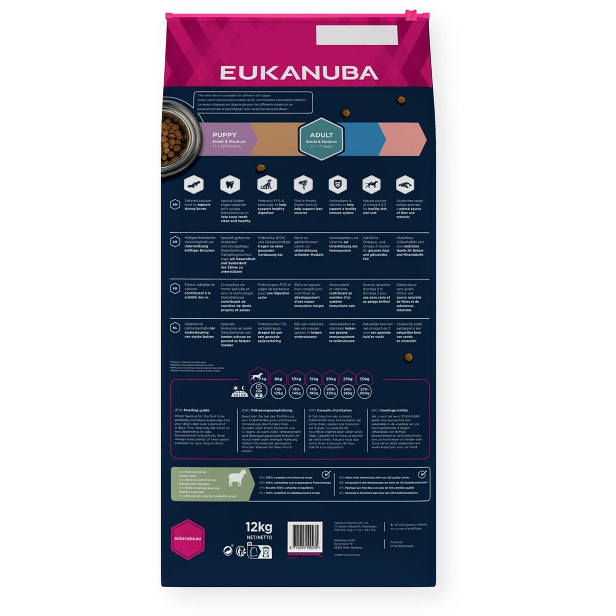 mangime Eukanuba Grain Free Adult Agnello 12 kg 3 S91099155_1