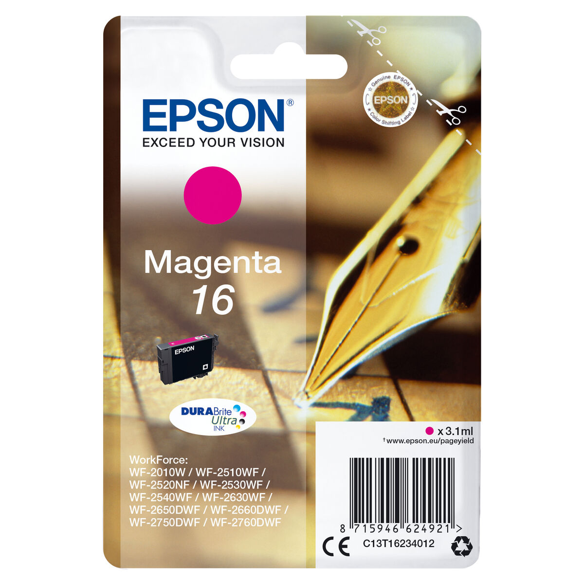 Cartuccia d'inchiostro compatibile Epson C13T16234022 Magenta 2 S7732714_0