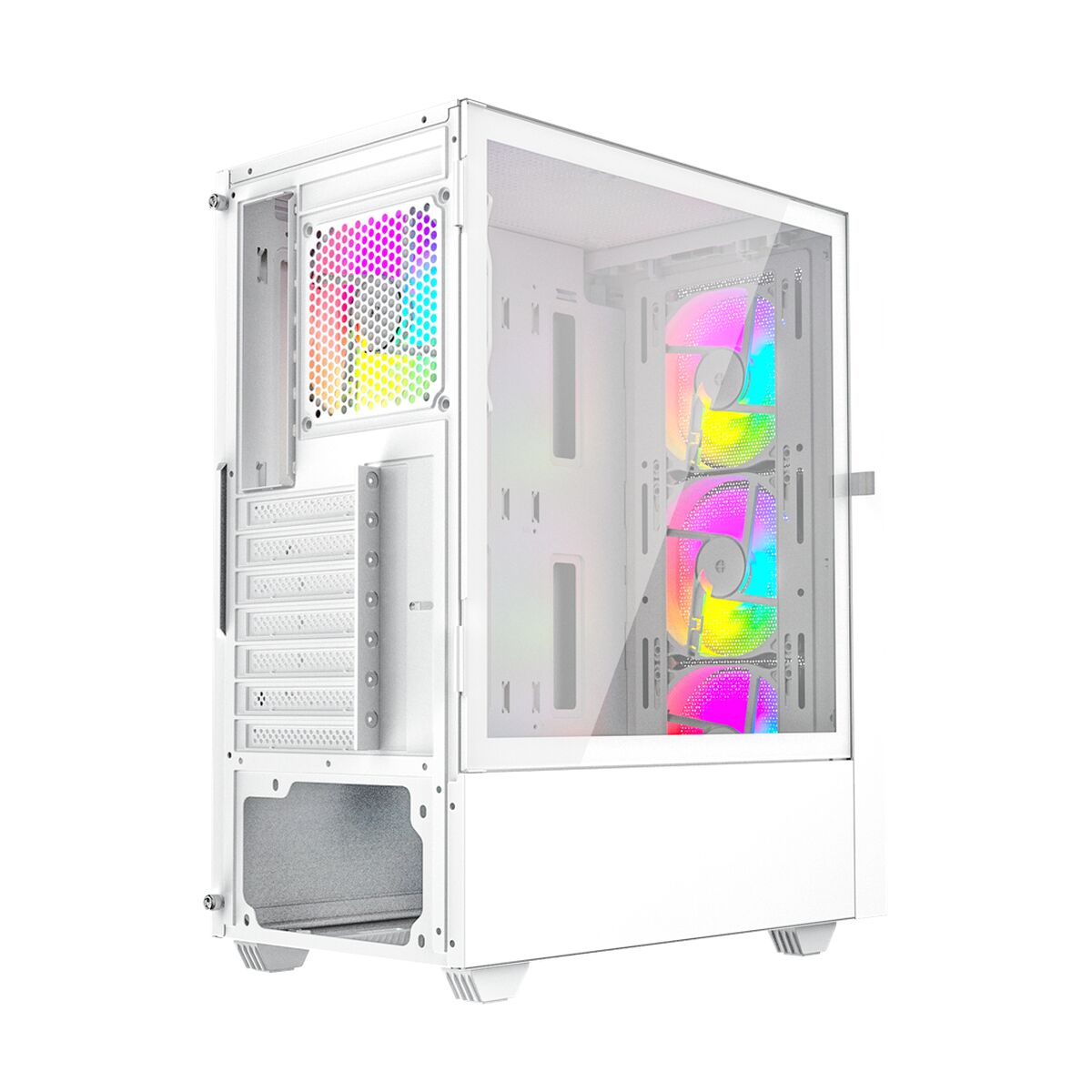 Case computer desktop ATX GEMBIRD Fornax 4000W ARGB Bianco Multicolore 8 S9121283_6