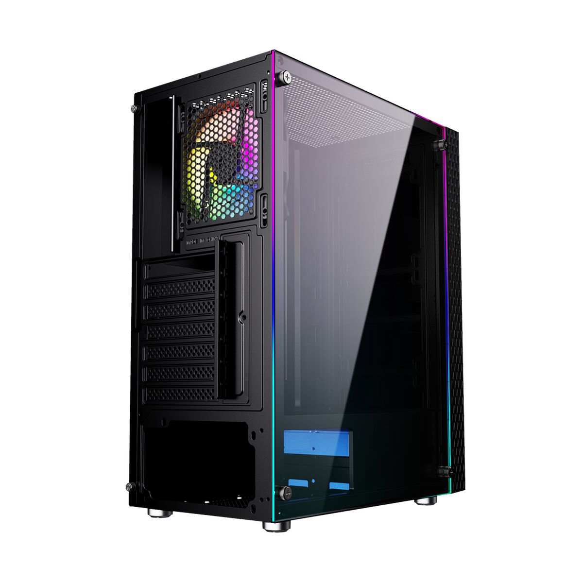 Case computer desktop ATX GEMBIRD Fornax 2500 ARGB Nero Multicolore 6 S9121281_4