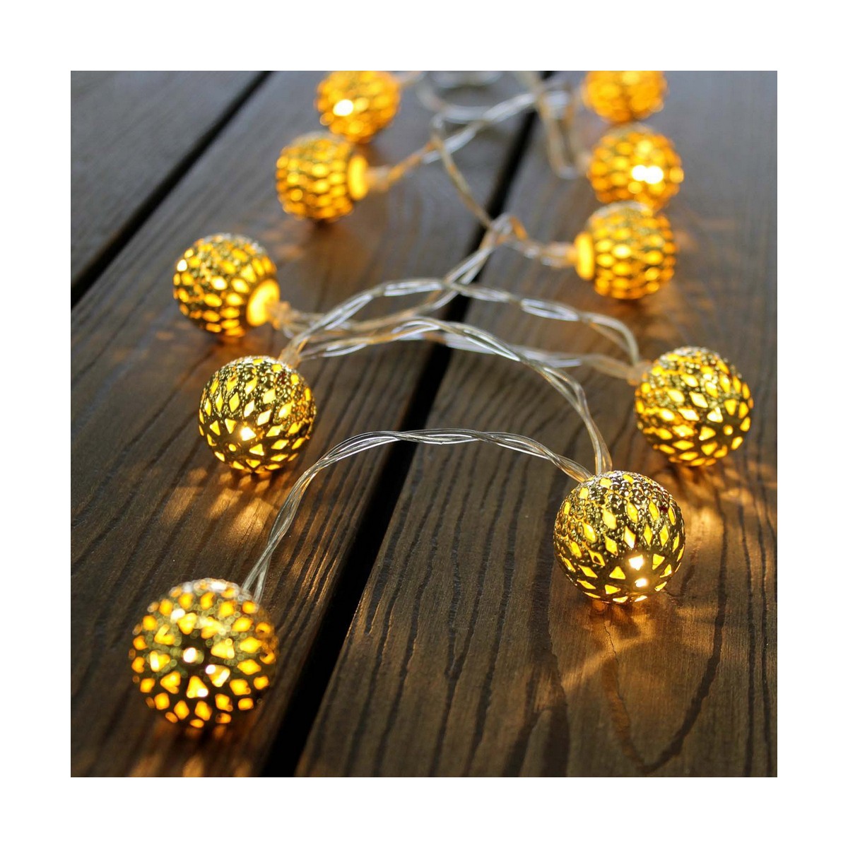 Ghirlanda di Luci LED Decorative Lighting Oro 3 S7902247_1