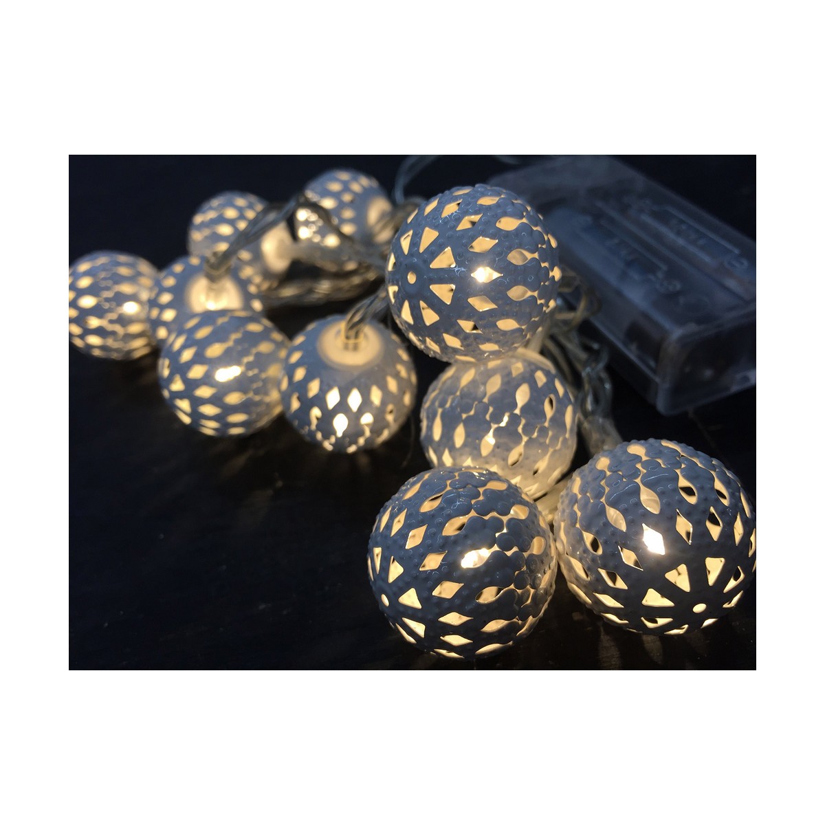 Ghirlanda di Luci LED Decorative Lighting Argentato 3 S7902248_1