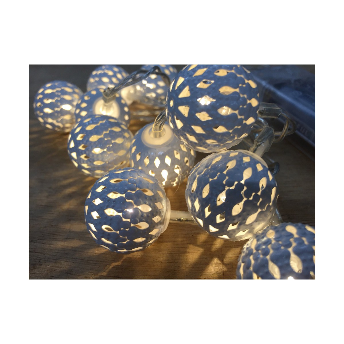 Ghirlanda di Luci LED Decorative Lighting Argentato 4 S7902248_2