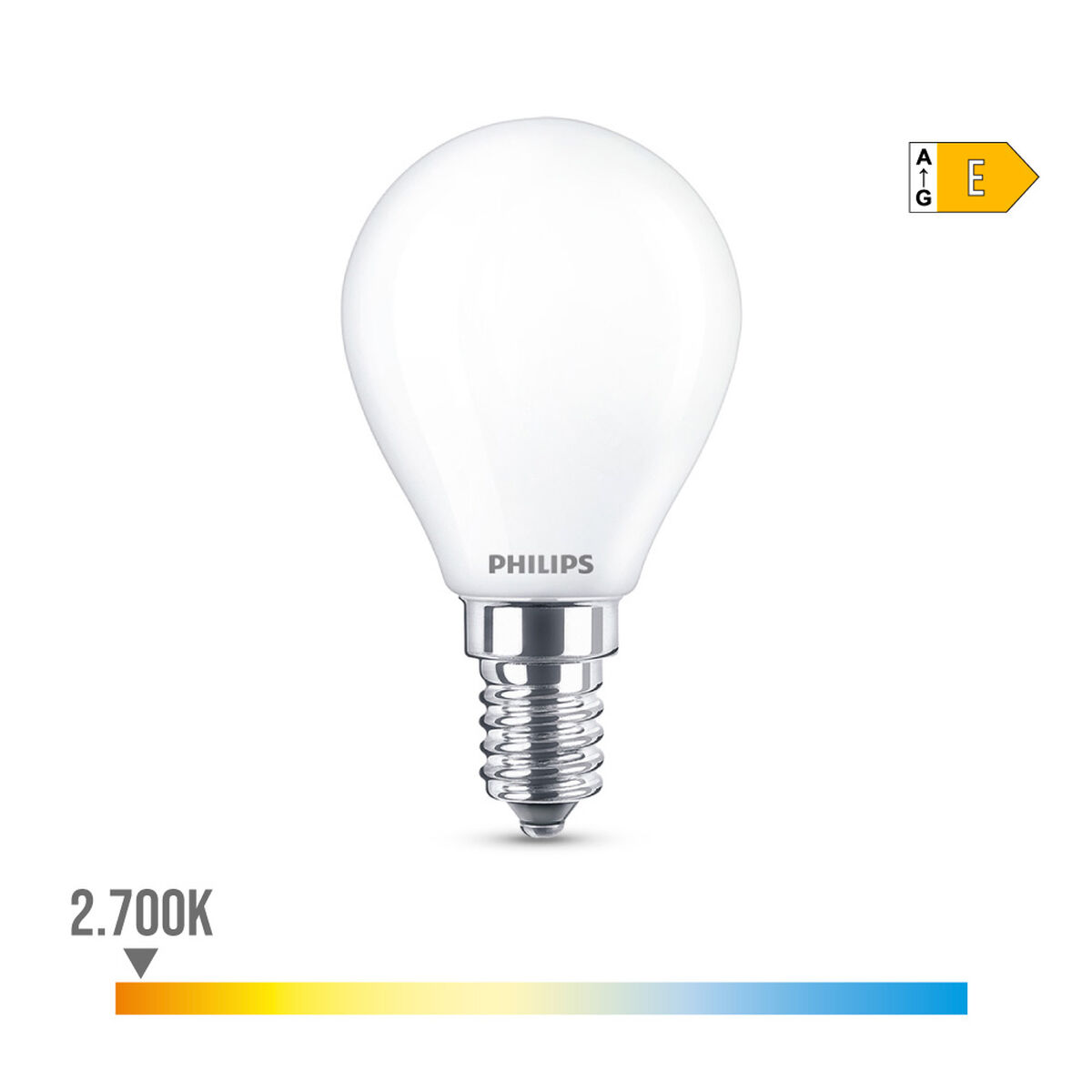 Lampadina LED Philips E 6.5 W 6,5 W 60 W E14 806 lm Ø 4,5 x 8 cm (2700 K) 4 S7907782_2