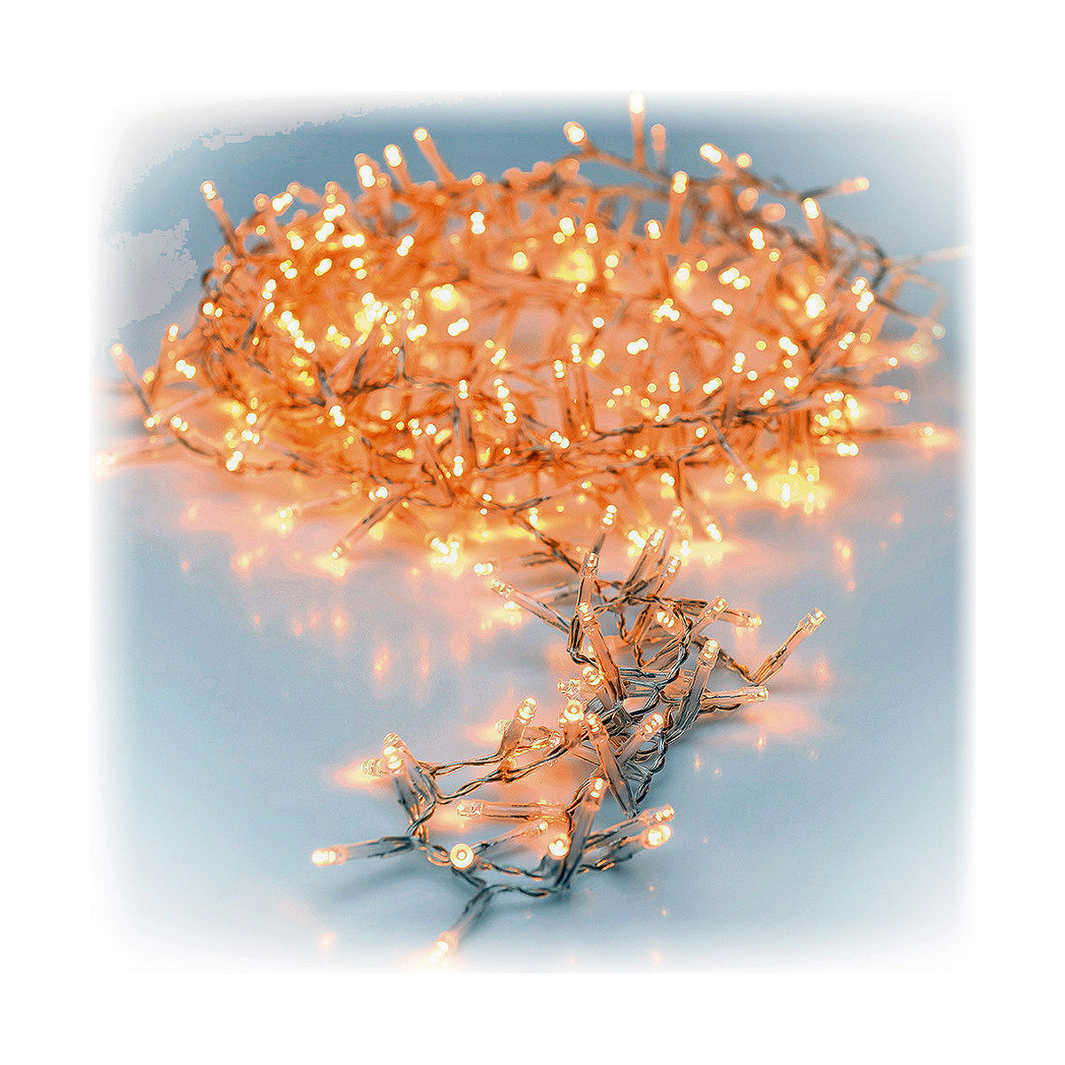 Ghirlanda di Luci LED Bianco Caldo 17 m 2 S7901271_0