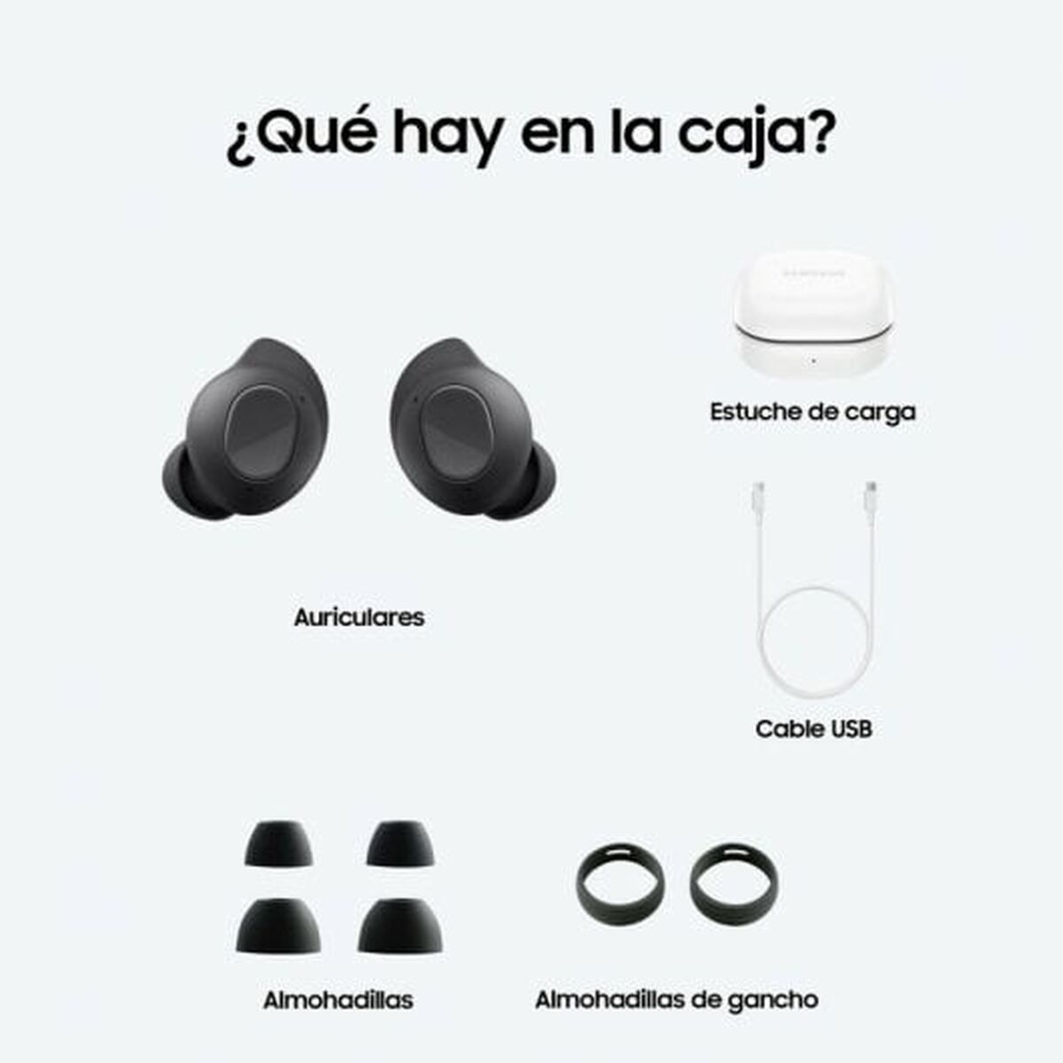 Auricolari con Microfono Samsung Galaxy Buds FE Grigio Grafite 10 M0803787_8