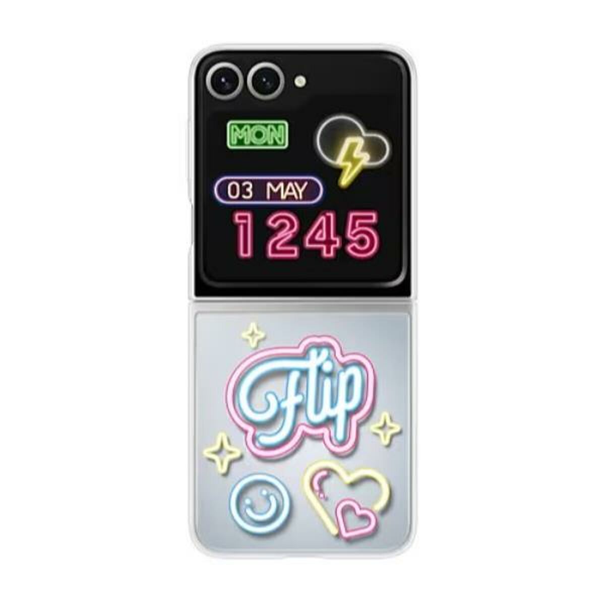Custodia per Cellulare Samsung FLIP 6 Trasparente 2 S77204358_0