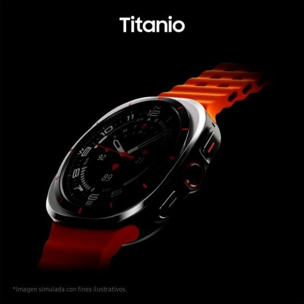 Smartwatch Samsung Galaxy Watch Ultra 4G Grigio Arancio Grigio scuro 8 M0803585_6