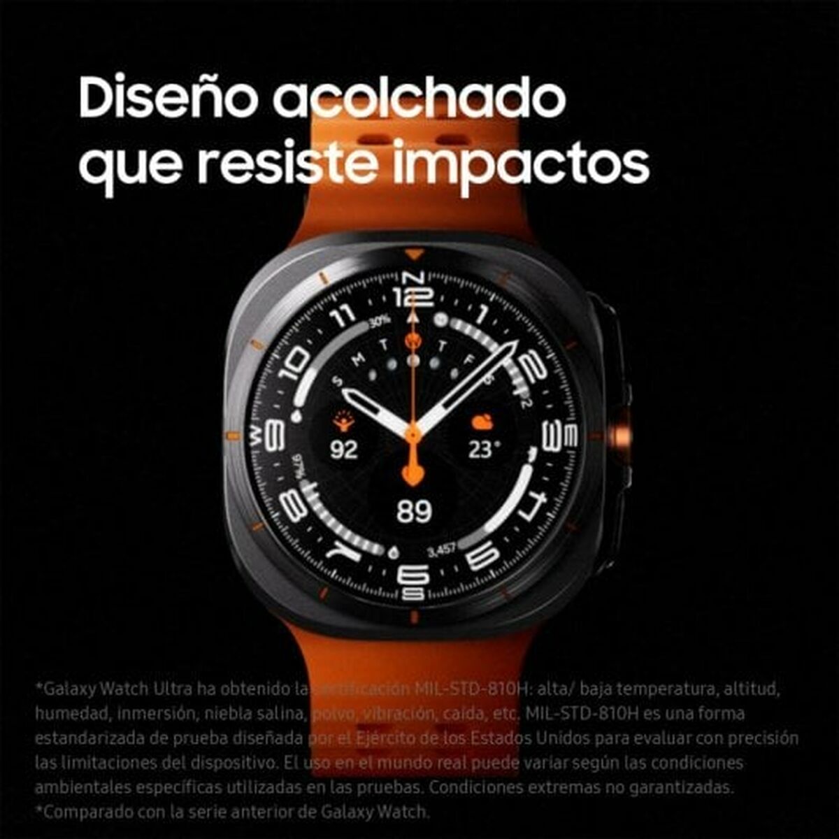 Smartwatch Samsung Galaxy Watch Ultra 4G Grigio Arancio Grigio scuro 4 M0803585_2